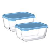 Paşabahçe Snowbox Saklama Kabı 420 ml 2 Adet - Asorti