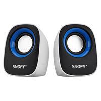 Snopy SN-120 2.0 USB Hoparlör - Beyaz/Mavi