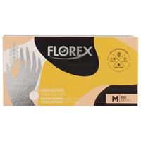 Florex Çok Amaçlı Eldiven Tek Kullanımlık Pudrasız 100 Adet Krem - Medium