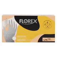 Florex Çok Amaçlı Eldiven Tek Kullanımlık Pudrasız 100 Adet Krem - Large/XLarge