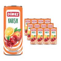 Dimes Meyve Suyu Karışık Meyve Aromalı 250 ml x 12 Adet