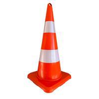 Ezeltech PVC Trafik Konisi Çift Reflekli 90 cm