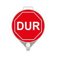 Ezeltech Dur Uyarı Levhası