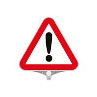 Ezeltech Dikkat Uyarı Levhası