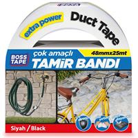 Boss Tape TB4825S Tamir Bandı 48 mm x 25 m - Siyah