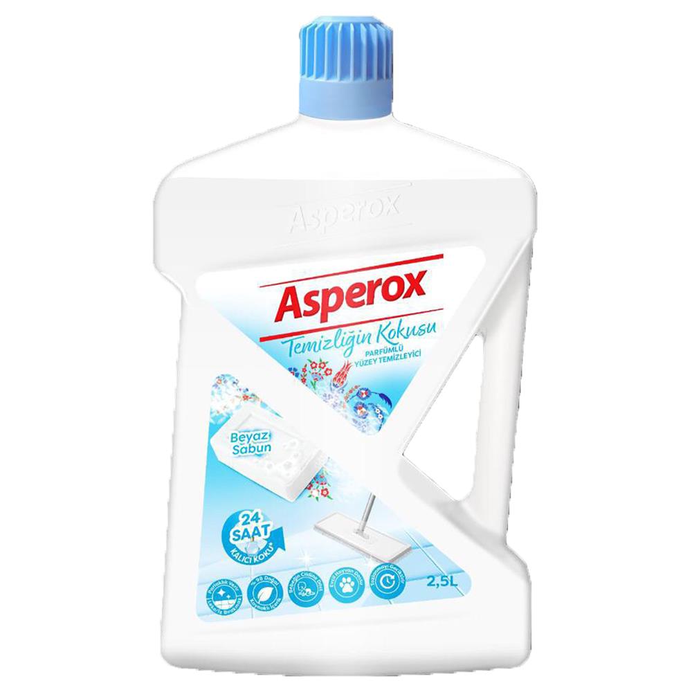 Asperox Yüzey Temizleyici Temizliğin Kokusu (Beyaz) 2.5 L