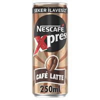 Nescafe Xpress Soğuk Kahve Latte Şekersiz 250 ml