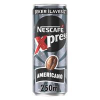 Nescafe Xpress Soğuk Kahve Americano Şekersiz 250 ml