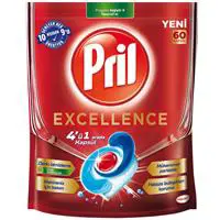 Pril Excellence Bulaşık Makinesi Tableti 60 Adet 
