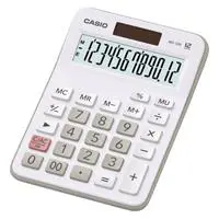 Casio MX-12B-WE-W-DC_2 Masaüstü Hesap Makinesi 12 Haneli
