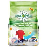 Rulopak Elde Yıkama Renkli ve Beyazlar İçin Toz Çamaşır Deterjanı - 1.5 kg (421006)