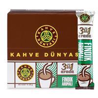 Kahve Dünyası 3'ü 1 Arada Hazır Kahve Fındık Aromalı 18 g x 40 Adet