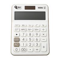 Pin 100G Masaüstü Hesap Makinesi 12 Haneli - Bej 