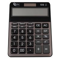  Pin 108 Masaüstü Hesap Makinesi 12 Haneli - Siyah