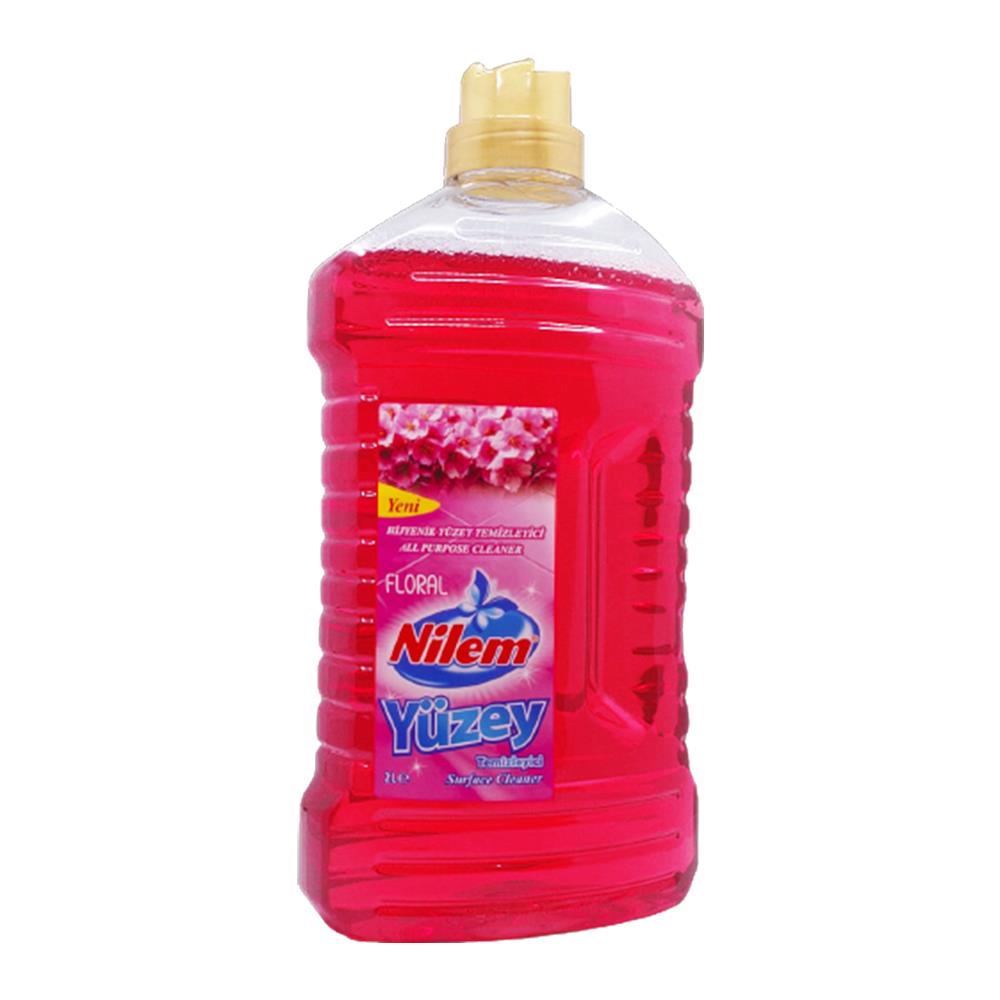 Nilem Yüzey Temizleyici Pembe Çiçek Kokulu - 2 L