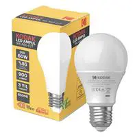 Kodak LED Ampul 9W 900 Lumen Sarı Işık A60-E27