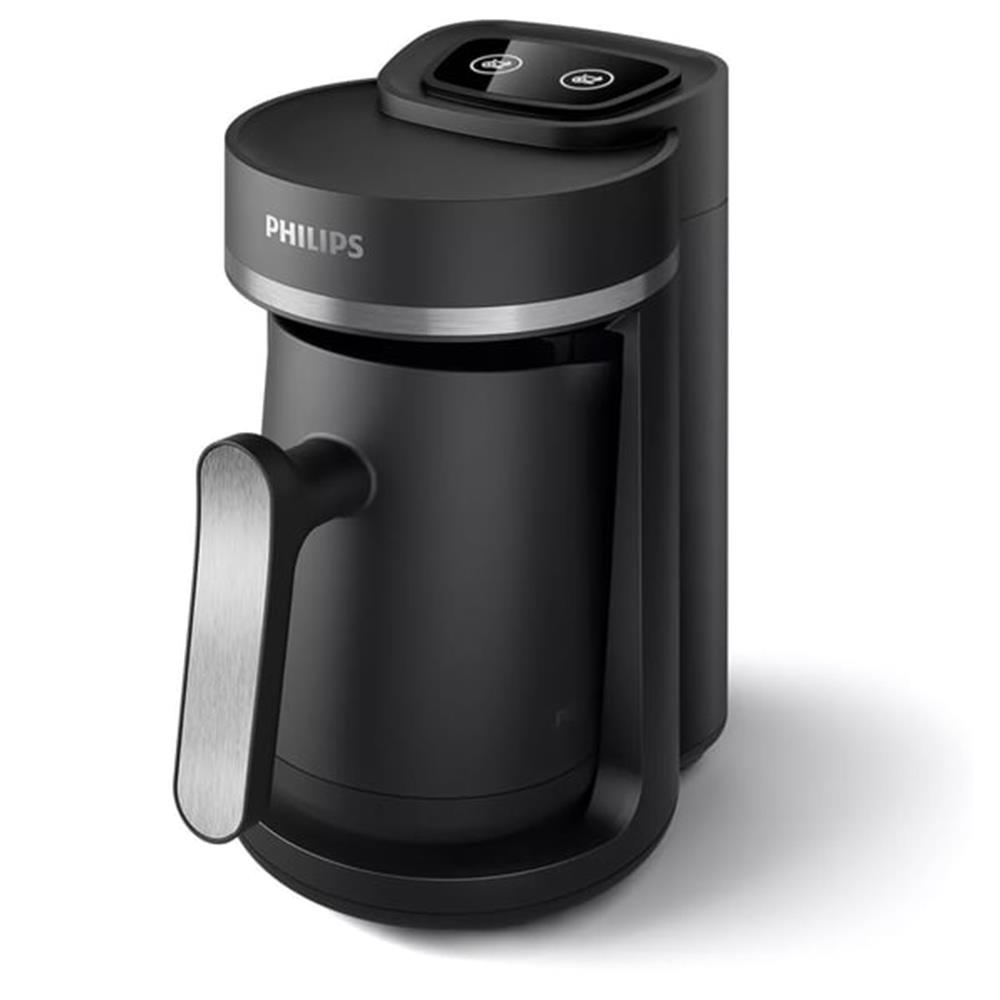 Philips HDA150/61 Tekli Türk Kahve Makinesi - Siyah / Silver