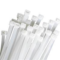 Rutter Plastik Cırt Kelepçe 2.5 x 100 mm Klips Beyaz - 100 Adet 