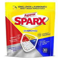 Asperox Sparx Hepsi Bir Arada Bulaşık Makinesi Tableti 30 Adet