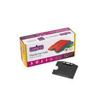 Lamiess  Lms 214 Yatay Plastik Kart Kabı Gri 50'Li