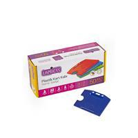 Lamiess  Lms 214 Yatay Plastik Kart Kabı Lacivert 50'Li