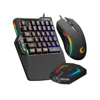 Rampage KM-R92 CHEAT-X USB Mini Klavye+Mouse+Switch Combo Gaming Oyuncu Klavye Mouse Set