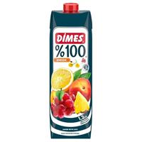 Dimes %100 Meyve Suyu Karışık Meyveler 1 L x 12 Adet