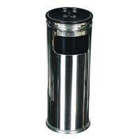 Şahnur Metal SN402 Kolon Küllük Paslanmaz Çelik - Metalik Gri