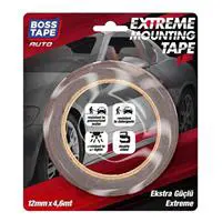 Boss Tape Oto Montaj Bandı Extreme Dış Mekan 12 mm x 4.6 m - Kırmızı