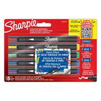 Sharpie Akrilik Markör, Yuvarlak Uç, 5li