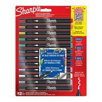 Sharpie Akrilik Markör, Yuvarlak Uç, 12li