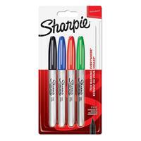 Sharpie Markör Permanent Fine 4 LÜ Standart Renk