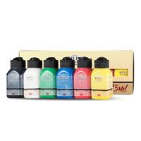Artdeco Akrilik Boya 75 ml 6'lı Set Canlı Renkler