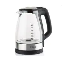 KİNG KSI1001 ALICE Cam Su Isıtıcı