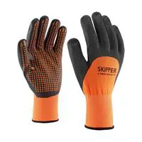 Rock Safety Skipper İş Eldiveni Dotlu Köpük Nitril Siyah - XLarge / No.10