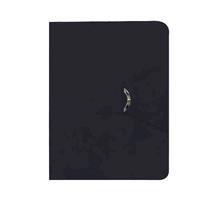 Lizy Aj4003 Suni Deri Ay Kilitli Hesap Makineli Organizer - Siyah