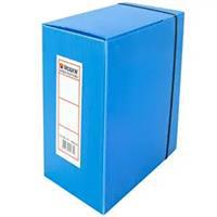 Üçgen Proje Kutusu Plastik 13 x 22 x 31 cm - Mavi