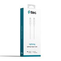 Ttec 2DK40B Lıghtnıng To Type - C Şarj Kablosu - Beyaz