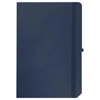 Lizy 7118 Lastikli Defter 13 x 21 cm 120 Yaprak Çizgili Thermo Kapak - Lacivert