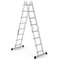 Çağsan QUADRO Merdiven 16 Basamaklı Çift Çıkışlı Alüminyum