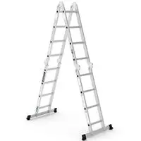 Çağsan QUADRO Merdiven 16 Basamaklı Çift Çıkışlı Alüminyum