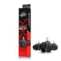 xDrive Premium Ofis Koltuk Tekerlek Seti 5  Parça- Siyah