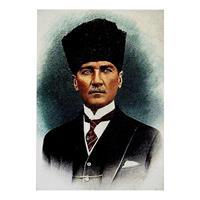 Atatürk Portre Tablo 35 x 50 cm - (DK000876)