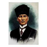 Atatürk Portre Tablo 70 x 100 cm - (DK000876)