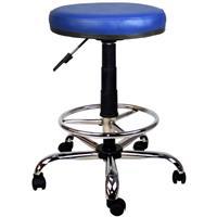 Bürocci 2999T0109 Metal Ayaklı Yüksek Tabure - Lacivert