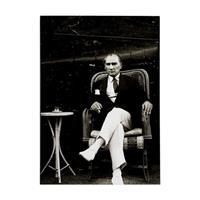 Atatürk Türk Kahvesi Kanvas Tablo 70 x 100 cm - (DK000539)