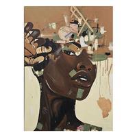 Afrikalı Dekoratif Kanvas Tablo 50 x 70 cm (DK003032)