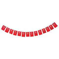 Buket Orta Türk Bayrak İpli (BKT-304) - 50 Adet