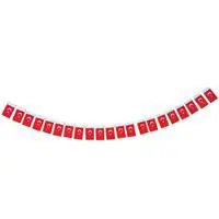 Buket Mini Türk İpli Bayrak (BKT-305) - 50 Adet