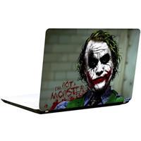 Joker Ben Monster Değilim Laptop Sticker 15.6 İnch 38 x 27 cm